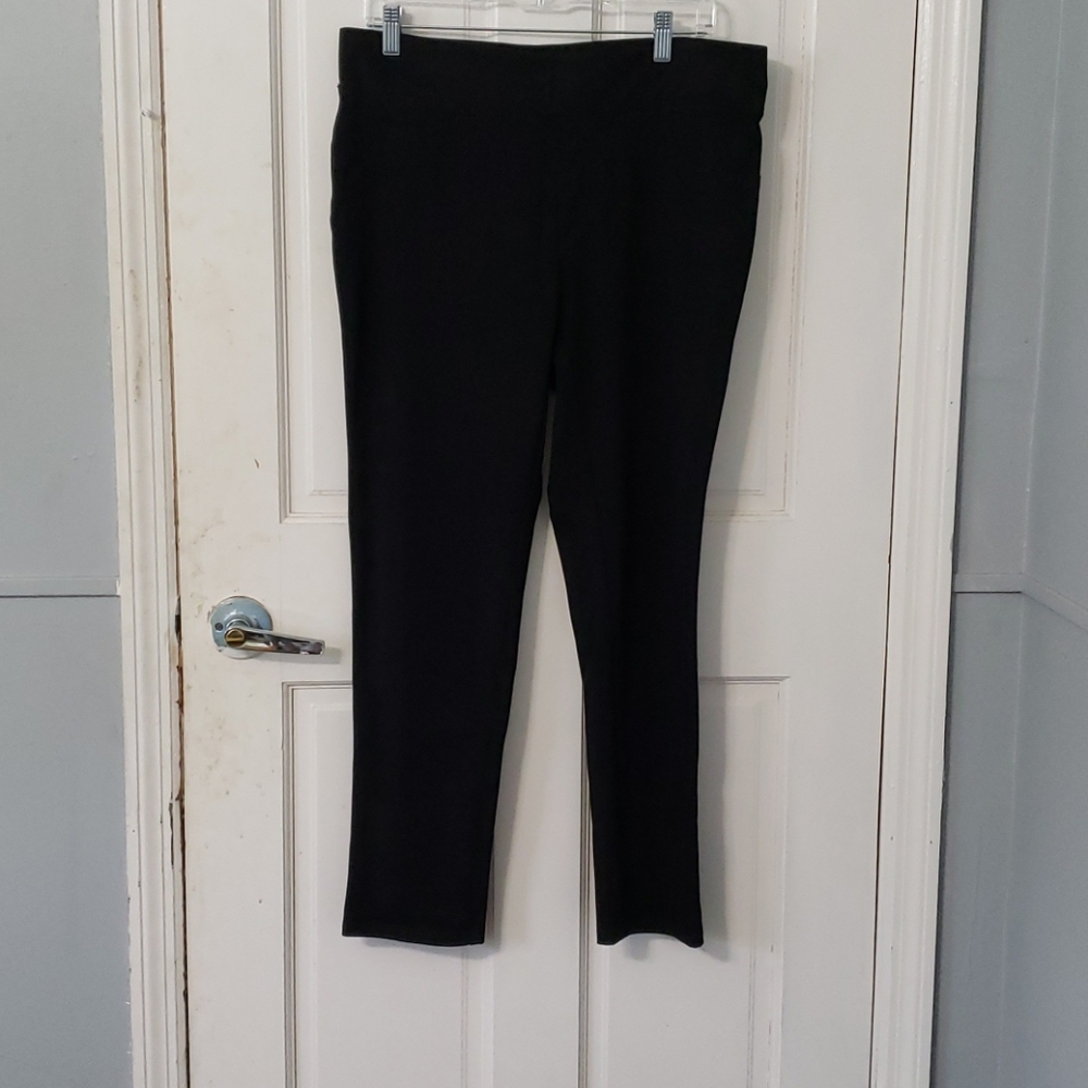 Womans Black Jeggings Sz 16W / 1x